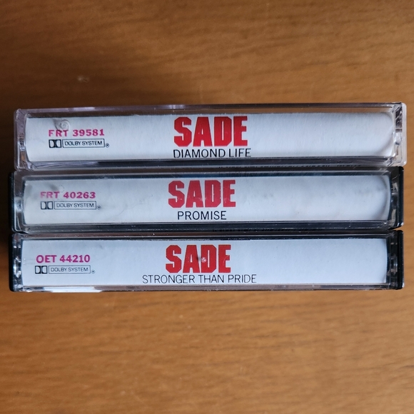 Sade - 80s Tapes (Lot of 3)  - Picture 1 of 8